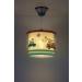 DALBER Polizeil Ceiling Light - Blue Children's Pendant Lamp for Kids' Room | 26.5 x 26.5 x 21 cm - International Shipping Available - Buy Online on GoSupps.com