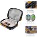 ALAZA Halloween Spooky Cats & Pumpkins Pill Box | 7-Day Travel Organizer | Compact Vitamin & Supplement Holder for Family & Camping - Buy Online on GoSupps.com