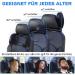 Adjustable 360 Car Headrest for Children & Adults | Memory Foam Neck Support Pillow | International Shipping Available - Buy Online on GoSupps.com