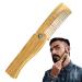 Premium Sandalwood Folding Beard Comb for Men | Antistatic Eco-Friendly & Perfect for Grooming - Buy Online on GoSupps.com