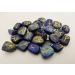 Sharvgun Lapis Lazuli Rune Stone Set 25 pi ces avec tableau en bois MDF runique grav lettrage symbolique pa en velours noir/rouge pochette incluse bo te cadeau