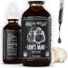 Hodgins Harvest Organic Lion's Mane Fruiting Body Extract Tincture - Mushroom Supplement for Brain Health and Mental Focus - Dual Extract Formula - Extra Concentrated - 4 fl oz Bottle Lion's Mane 4 Fl Oz (Pack of 1)