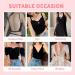 Breathable Boob Tape Breast Sling for A-E Cups | Waterproof & Sweatproof Athletic Support Tape | Includes 10 Disposable Fashion Breast Patches in Beige - Buy Online on GoSupps.com