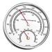 Premium 2-in-1 Sauna Thermometer & Hygrometer - 4.9 Inch Metal Design | Perfect for Room & Sauna Accessories | Accurate Fahrenheit Readings - Buy Online on GoSupps.com