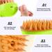 Cat Steam Brush - 3 In1 Steamy Cat Brush Steam Cat Brush with Water Tank Cat Spray Massage Comb Cat Grooming Brush for Massages Treatments Eliminate Flying Hair (Green) - Buy Online on GoSupps.com