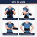 AOFITBRACE Back Brace Posture Corrector for Women and Men Breathable Adjustable Full Back Straightener for Upper Lower Large Black - Buy Online on GoSupps.com