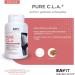 EAFIT Slimming - Pure CLA DUO - Firming fat burning - Helps to slim the figure - Limits the formation of fatty tissues - Rich in CLA - 2 x 90 capsules - Dietary supplement suitable for sports - Buy Online on GoSupps.com