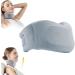 Recovist neck support cervicorrect neck support for sleep apnea anti-snoring chin support neck support for sleeping soft foam (blue s) blue Small