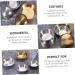 Ciieeo 6 Pcs Dish Soy Sauce Bowl Stainless Steel Household 7X7X2CMx3pcs Silverx3pcs - Buy Online on GoSupps.com