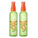 Garnier Fructis Style Brilliantine Shine Glossing Spray All Hair Types 3 oz. (Packaging May Vary) 2 Count Unscented 3 Fl Oz (Pack of 2)