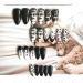 Bufenia 24 Pcs Skull Stiletto Nails - Black Halloween Almond Press-On Acrylics for Women & Girls - Buy Online on GoSupps.com