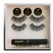 Magnetic Eyelashes Natural Look - Magnetic Lashes with Eyeliner 60 Wears Reusable Volume Faux Mink Lashes Round Cruelty-Free & Vegan