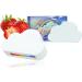 Organic Natural Bath Bomb Cloud-Shaped Rainbow Fizzies with Multi-Colour Effects Vegan-Friendly for Moisturizing Spa Baths Strawberry Fragrance - Buy Online on GoSupps.com
