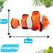 Zappi Co Ultra Soft Clown Fish Plush Toy - 22 cm | Eco-Friendly Newborn Gift - Buy Online on GoSupps.com