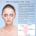 Jovivi Natural Rose Quartz Gua Sha Tool - Wing-Shape Healing Crystal Face Massager for Glowing Skin - Buy Online on GoSupps.com
