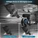 4K Ultra HD Camcorder Video Camera 48MP IR Night Vision Vlogging Camera with Microphone and Remote Control - Buy Online on GoSupps.com