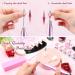 3 Piece Nail Carbide Drill Bit Set - 5-in-1 Tapered Cone Shape Bits for Acrylic Nails - Professional Silver Finish - 3/32 Inches - Buy Online on GoSupps.com