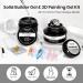 MIZHSE Solid Nail Builder Gel and 3D Nail Gel Kit All in 1 Kits with Chrome Powder and Silicone Nail Art Sculpture Pen Clear Gel Nail Extension 3D Sculpting Gel for Nails Strengthen Gel for Nails Art - Buy Online on GoSupps.com