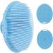 Facial Brush Multifunctional Silicone Face Scrubber Hand Scrubber Waterproof Facial Cleansing Brushes for Skin Cleansing for Deep Cleansing Virtcooy Blue - Buy Online on GoSupps.com