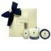Jo Malone London Mini Luxuries Trio Gift Set - Wood Sage & Sea Salt Cologne - English Pear & Freesia Body Creme - Peony & Blush Suede Candle - Travel Size