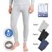 BestSale247 Men's Thermal Underpants | Warm Fleece Winter Underwear | Ski & Cotton Comfort | XXL Grey - Buy Online on GoSupps.com