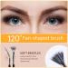 6 PCS Mascara Fan Brushes Set | Angled Scalloped Eyelash & Eyebrow Brushes for Natural Lift & Enhanced Lower Lashes | International Shipping Available - Buy Online on GoSupps.com