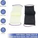 Nylon African Exfoliating Net | Body Scrubber & Bath Sponge for Smooth Skin | Back Scrubber with Gloves - Black Beige - Buy Online on GoSupps.com