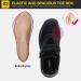 Ortho+rest Women Pain Relief Walking Shoes - Size 9 Black | Ideal for Sensitive & Bunions Feet - Buy Online on GoSupps.com