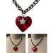 Oralgo Heart Motif Necklace - Stylish Collarbone Chain for Women & Girls | Perfect for Weddings Parties & Birthdays - Buy Online on GoSupps.com