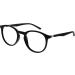 Opulize Met Fern Glasses - Slim Round Frame Scratch-Resistant Black - Perfect for Men M60-1 (-1.50 Diopters) | International Shipping Available - Buy Online on GoSupps.com