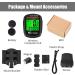 Buy ICOCOPO Solar-Powered Wireless Bicycle Computer - Waterproof LCD Backlight Multifunctional Tacho & Mileage Counter for Ultimate Cycling Performance - Buy Online on GoSupps.com