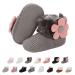 outfit spring Baby Winter Warm Fleece Bootie Newborn Non-Slip Soft Sole Winter Shoes Sock Shoes Cute Adjustable Crawling Shoes Prewalker Boots for Girls Boys Toddler 0-18 Months 6-12 Months E Grey
