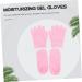 Healeved 4 Pairs Gel Care Kit Dry Skin Foot Socks Moisturizing Gloves and Socks Skin Care Kit Whitening Gel Gloves for Spa Gloves for Men Skin Care Gloves Yarn Pink Man Set Heel - Buy Online on GoSupps.com
