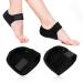 Heel Cushions for Heel Pain Relief Heel Protectors Heel Spur Relief Products Heel Cup Cure for Plantar Fasciitis Heel Supports for Heel Pain Relief (1 Pair - Large)