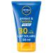 NIVEA Sun Protect & Hydrate Travel Size SPF 30 (1 x 50 ml), 48H Hydration Sun Cream, Sun Protection with Pleasant Formula