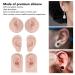 3 Pairs Soft Silicone Human Ear Models for Piercing Practice - Flexible Simulation Ear Jewelry Display (Color 1) - Buy Online on GoSupps.com