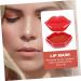 VALICLUD Lot De 20 Masques Hydratants L vres Petites Film Anti-s cheresse Nourrissant Masque L vres S res Adapt Aux Femmes Soin De Nuit R parateur Rouge - Buy Online on GoSupps.com