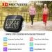 Buy GZVXUNY 3D Pedometer with Clip - Large LCD Display Simple Design No App Needed | Best Black Walking Pedometer for Accurate Step Tracking - Buy Online on GoSupps.com