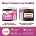 QuickShip 100% Natural Damask Rose Gulkand. Made as per Ayurveda with Rock Sugar (Mishri). Preservative Free Refined Sugar Free Gulkand (Rose Petal Jam) 300g - Buy Online on GoSupps.com