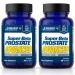Super Beta Prostate Advanced  Reduce Waking Up at Night to Urinate, Promote Sleep, Support Bladder Emptying. Prostate Supplement for Men with Beta Sitosterol, not Saw Palmetto (120 Caplets, 2- Pack) 60 Count (Pack of 2)