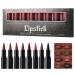 Matte lipstick for women | Matte lip pencil and | Waterproof lip color set for sculpting and reshaping