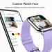 KALINCO Fitness Tracker Smart Watch with Heart Rate Monitor, Blood Pressure, Blood Oxygen - 1.4 Touch Screen, Women Men Smartwatch for Android iPhone iOS - Purple - Buy Online on GoSupps.com