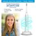 Sonic Electric Toothbrush for Adults with 5 Replacement Heads, 3 Modes & Timer | Rechargeable Travel Toothbrush - White - Buy Online on GoSupps.com