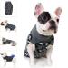 Dog sweater small dog sweater sweater for cats chihuahua clothing bulldog dog sweater keline medium large cat puppy dog sweater leopard gray xl xl gray