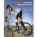 CAMBIVO 2 Pairs Calf Compression Sleeves for Men & Women - Shin Splint and Calf Support for Running, Sports, Flight, Hiking, Cycling - L-XL, Pure Black - Buy Online on GoSupps.com