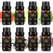 Aromatherapy Bergamot Essential Oil Set for Diffuser 100% Pure Vanilla Essential Oils Kit Top 8x10ml Therapeutic Grade-Ylang Ylang Patchouli Clary Sage Black Pepper Vetiver etc Essential Oils - Buy Online on GoSupps.com