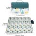 Yodo Outdoor Picnic Blanket Water-Resistant for Camping Hiking Festivals - Forest Triangle 69 x 53 - Buy Online on GoSupps.com