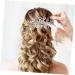 minkissy Rhinestone Tuck Comb Hair Comb for Women Gem Side Combs Bridal Hair Comb Leaf Bridal Headpieces French Side Comb Wedding Accessories for Brides Flower Side Comb Rhinestones - Buy Online on GoSupps.com