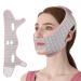 LALASTYLE Beauty Face Sculpting Sleep Mask Reusable V Shaped Slimming Face Mask Double Chin Reducer Shrinking Double Chin Mask Firming Face Lifting Belt for Women (1PCS)