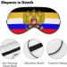Shop Funny Russian Flag Eye Mask - Soft Blindfold for Sleep & Travel | Adjustable Strap - Buy Online on GoSupps.com